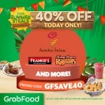 GrabFood - April 23 Summer Steals Bahaycation Promo: Get 40% Off