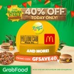 GrabFood - April 24 Summer Steals Bahaycation Promo: Get 40% Off