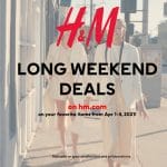 H&M - Long Weekend Deals