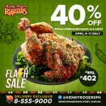 Kenny Rogers Roasters - Get 40% Off Whole Chimichurri Roast Ala Carte