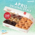 Krispy Kreme - Mixed Dozen for ₱249 (Save ₱176)