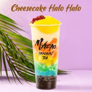 Macao Imperial Tea Introduces Their Cheesecake Halo Halo