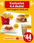 McDonald's - 4.4 Exclusive Deals at ₱44 Each via Shopee