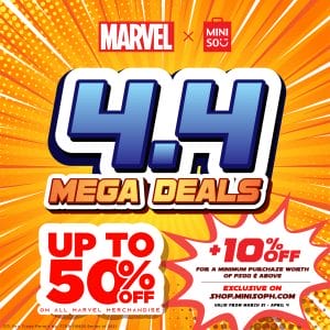 Miniso - 4.4 Mega Deals: Get Up to 50% Off on All Marvel Merchandise