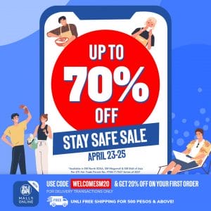 Miniso - Stay Safe Sale: Get Up to 70% Off via SM Malls Online