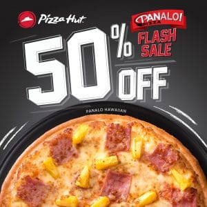 Pizza Hut - April Flash Sale: Get 50% Off Panalo Pan Pizzas