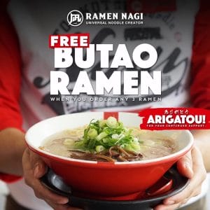 Ramen Nagi - Get FREE Butao Ramen Promo