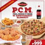 Shakey's - Extended: Get the PCM Anniversary Blowout Bundle for ₱999 (Save ₱833)