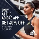Adidas - Get 40% Off on Select Items via the Adidas App
