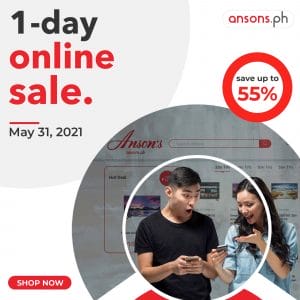 Anson's - 1-Day Online Sale: Get Up to 55% Off
