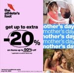The Athlete's Foot - Mother's Day Promo: Get Up to Extra 20% Off
