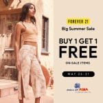 Forever 21 - Big Summer Sale: Buy 1 Get 1 on Sale Items at SM Mall of Asia