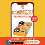 J.CO Donuts and Coffee - Half Price on Half Dozen Donuts via the SM Malls Online App