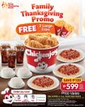 Jollibee - Family Thanksgiving Promo: Get 2 FREE Large Fries