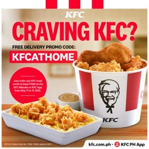 KFC - Get FREE Delivery Promo