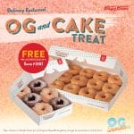 Krispy Kreme - OG and Cake Treat: Get FREE Pre-Assorted Box of 6