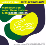 Lacoste - Mid-Season Sale