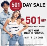 Levi's - 501 Day Sale: Get P501 Off