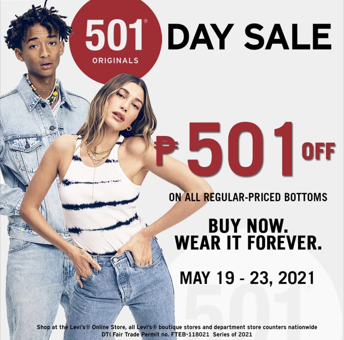 Levi's - 501 Day Sale: Get P501 Off | Deals Pinoy