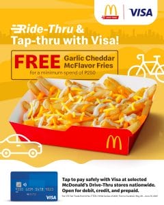 McDonald's - Get FREE Garlic Cheddar McFlavor Fries Promo