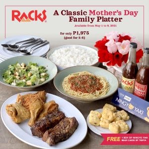 Racks - Classic Mother's Day Family Platter for ₱1975