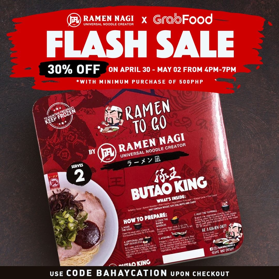 Ramen Nagi Flash Sale Get 30 Off on To Go Kits via GrabFood Deals