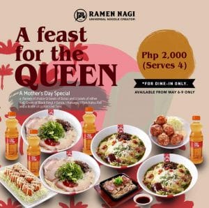 Ramen Nagi - A Feast for the Queen Bundle for ₱2000
