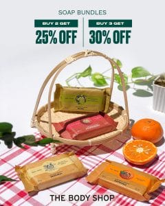 The Body Shop - Soap Bundles Promo: Get Up to 30% Off