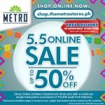 The Metro Stores - 5.5 Deal: Get Up to 50% Off on Online Purchases