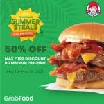 Wendy's - Get Up to P150 Discount via GrabFood