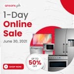 Anson's - June 1-Day Online Sale: Get Up to 50% Off