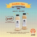 Give DAD a double dose of LOVE because he’s on the spotlight this month! Enjoy our special bundle of TWO J.COFFEE bottles for P199, from June 14 to 20, 2021!