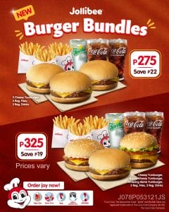 Jollibee - Burger Bundles Promo