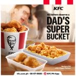 KFC - Dad's Super Bucket Meal Promo