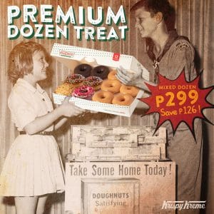 Krispy Kreme - June Premium Dozen Treat for P299 (Save P126)