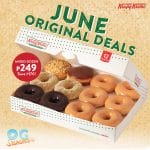 Krispy Kreme - June Original Deals for P249 (Save P176)