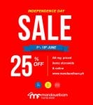Mandaue Foam - Independence Day Sale: Get 25% Off on Regular-Priced Items