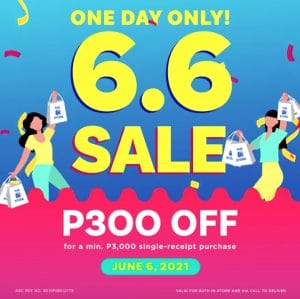 The SM Store - 6.6 Deal: Get P300 Off