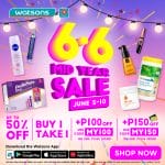 Watsons - 6.6 Deal: Mid-Year Sale: Get Up to 50% Off