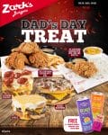 Zark's Burgers - Dad's Day Treat: Get FREE Juice Drinks and Hot Sauce