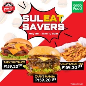 Zark's Burgers - SulEAT Savers Promo via GrabFood