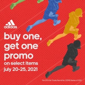 Adidas - Buy One Get One Promo
