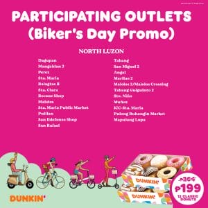 Dunkin Donuts Participating Outlets Jul21 4