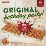 Krispy Kreme - Buy 1 Get 1 Dozen Original Glazed Doughnuts