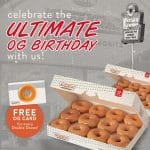 Krispy Kreme - Ultimate OG Birthday: Get a FREE OG Card