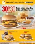 McDonald's - 30% Off on 30 Promo