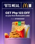 McDonald's - Get P123 Off The BTS Meal via GrabFood