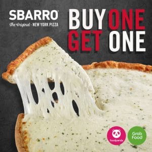 Sbarro - Buy 1 Get 1 Pizza Promo