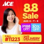 ACE Hardware - 8.8 Sale: Get Up to 30% Off and P188 Off