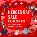 Adidas - Heroes Day Sale: Get 30% Off on Select Items